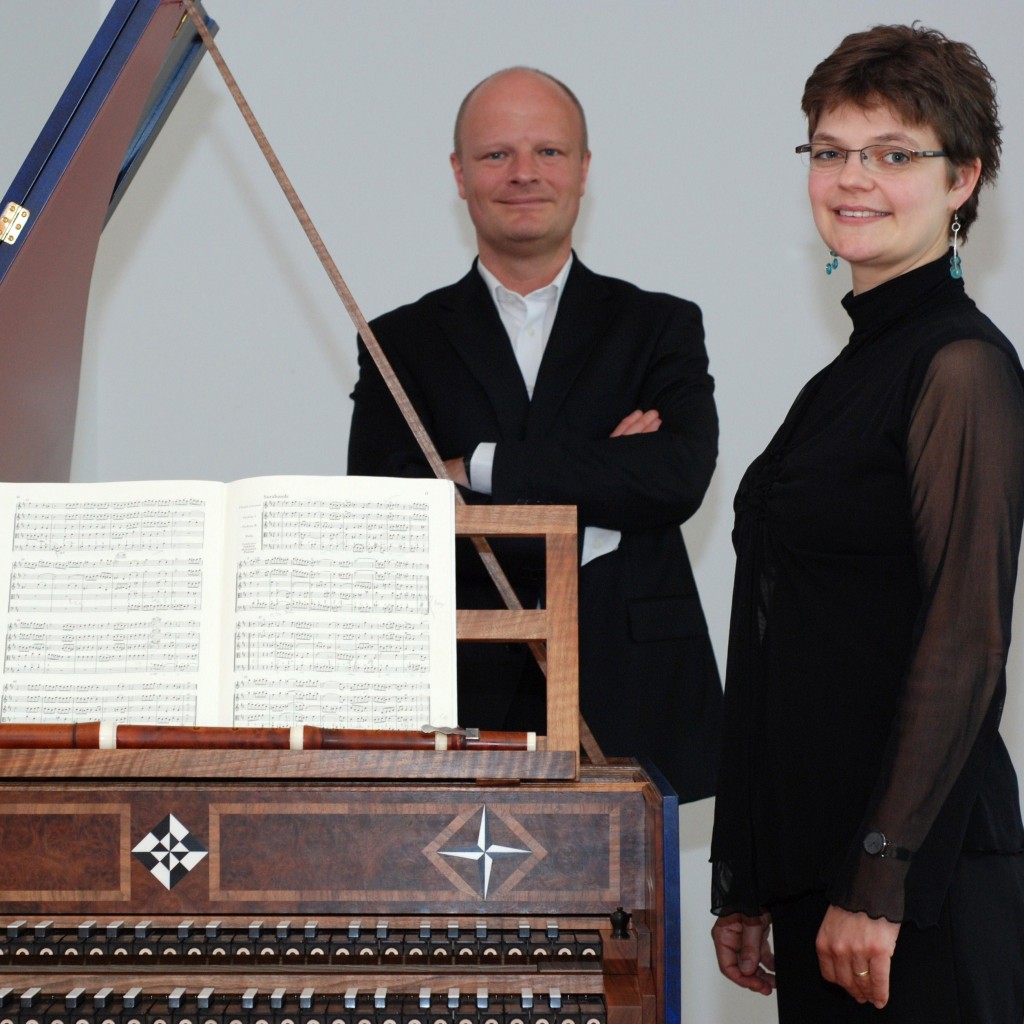 Duo Tramontana, Traversfløjtespiller Winnie Bugge Frandsen og cembalist Søren Gleerup Hansen